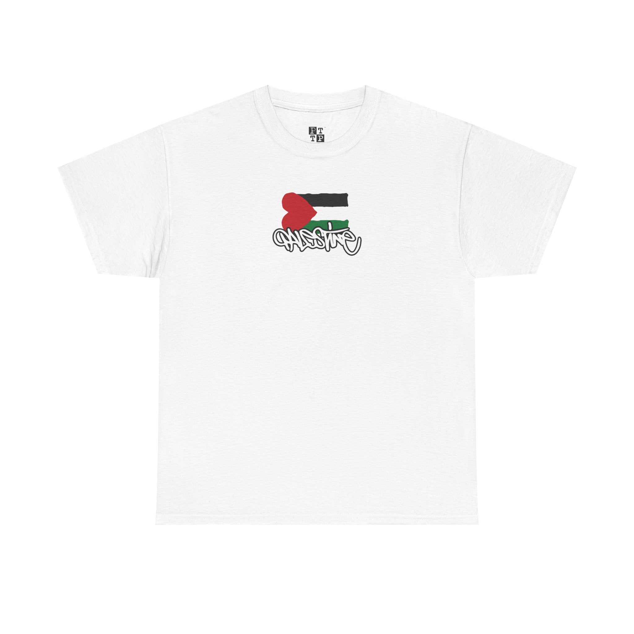 Palestine Flag Tag Tee