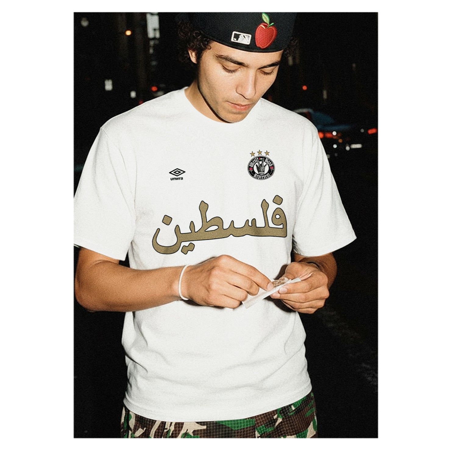 West Bank Represent #1 Soccer Jersey T-shirt