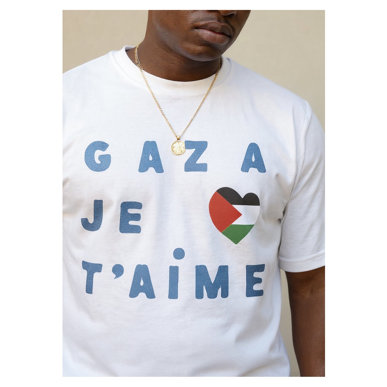 Gaza Je T'aime Tee